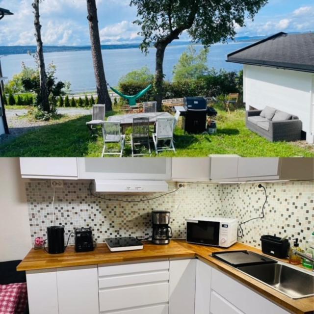 Nice Apartment With1 Bedroom Separate Living Room With A Sofa Bed And A Tiny Kitchen A Bathroom Located In Nordstrand Near By The Sea For 3 Guests With A Garden And Grill 5 Extra Guests With Extra Cost In The Cabin With Sea View Just Outside The Apar Oslo Extérieur photo